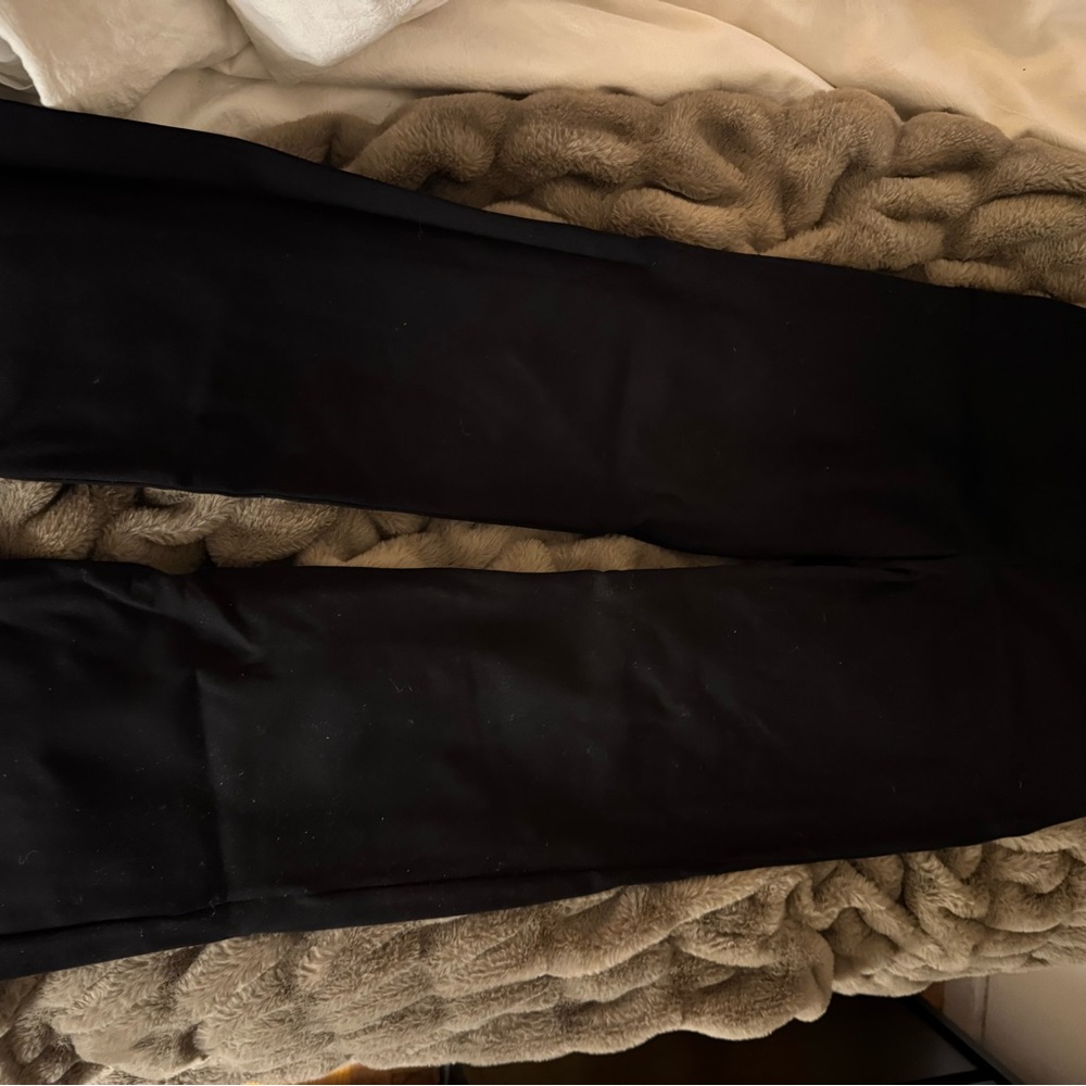 Reformation Black Knit Pants